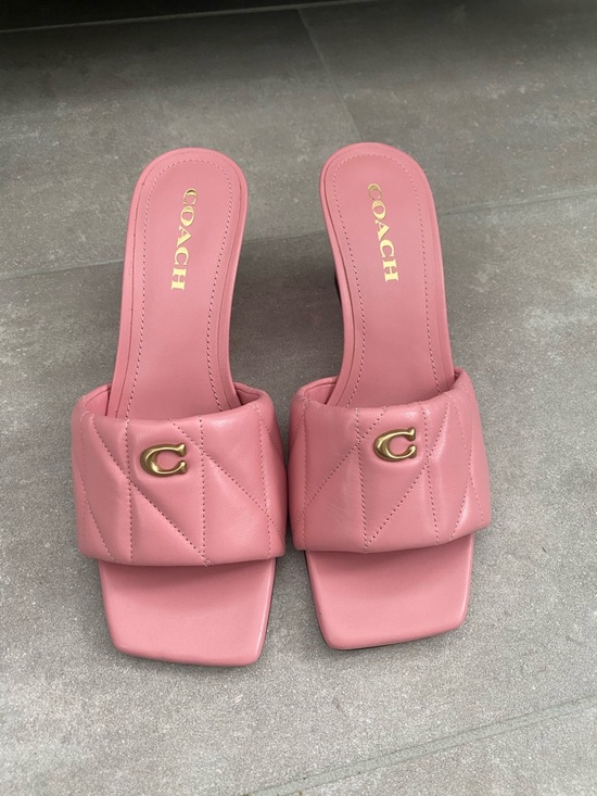 Coach Shoes - Coach Women's Emma Wedge
Sandal Bubblegum Size 9